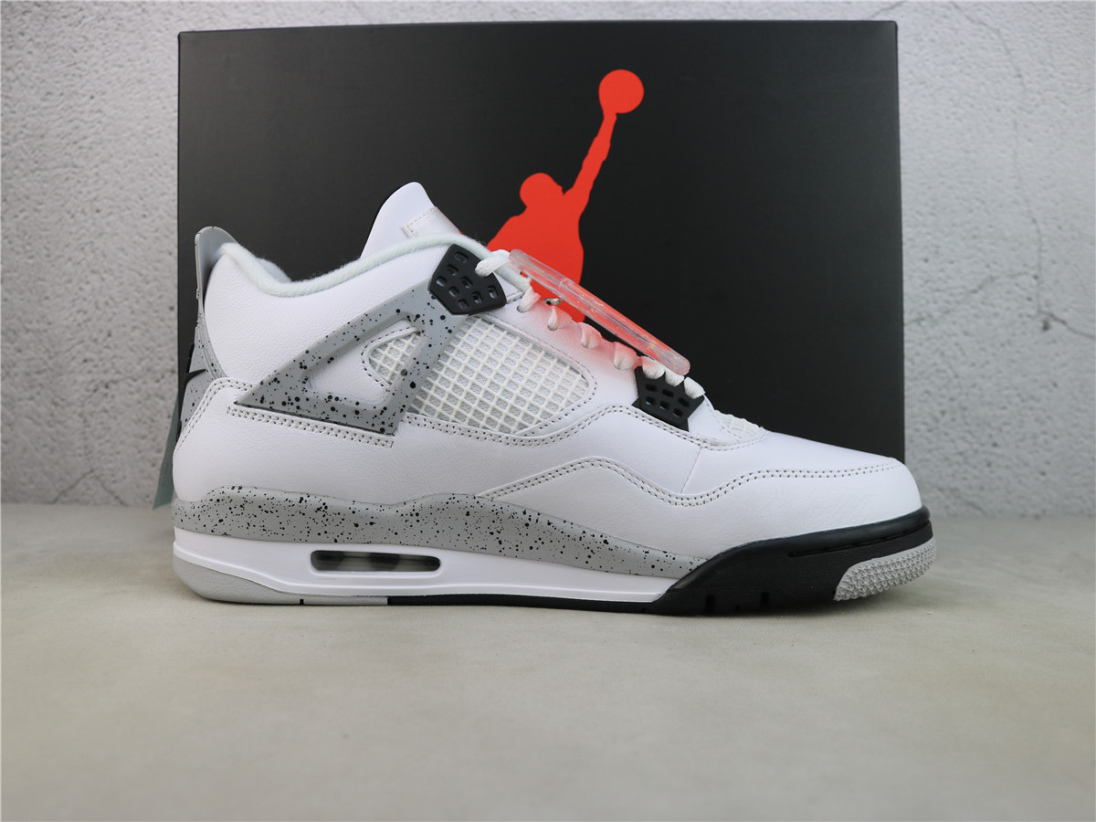 GX Batch Air Jordan 4 Retro OG White Cement 840606 192